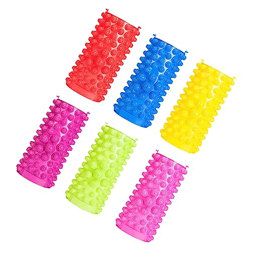 HAPINARY 6St Anti-Dusche- Zehendruckplatte die studentin studenten Fußmassagematte Reflexzonenmatte...