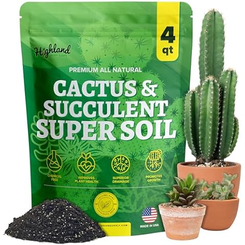 Cactus Soil Potting Mix Succulent Soil Potting Mix Potting Soil for Succulents Indoor Cactus Potting Soil Succulent Potting Mix Succulent Potting Soil For Succulents Indoor Plants Well Draining Gritty Cover