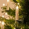Lights4fun Lichtketting kerstboom, 50 led-kaarsen, binnen