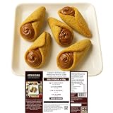 CORNETTI KETO 01 CARB con Crema Nuketo Cacao e Nocciole, solo 8g di Carboidrati da Eritritolo, Dolci Senza Zucchero e Senza Glutine per Dieta Chetogenica, Confezione da 5, 250g