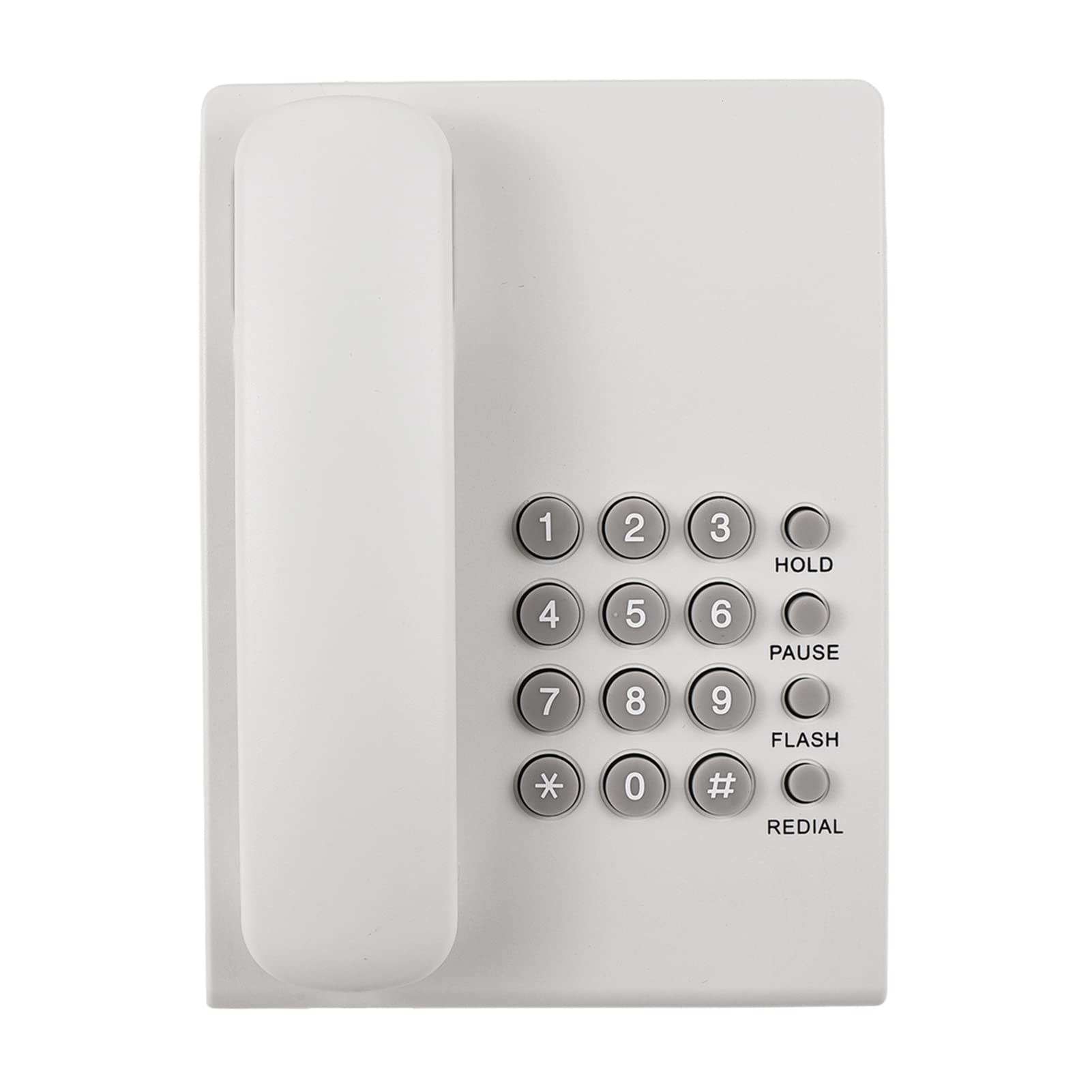 Téléphone fixe mural sans alimentation pour accueil d'hôtel et salon
