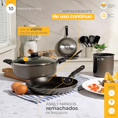 Listado de Bateria de cocina ekco favoritos de las personas. 24 Imagen adicional