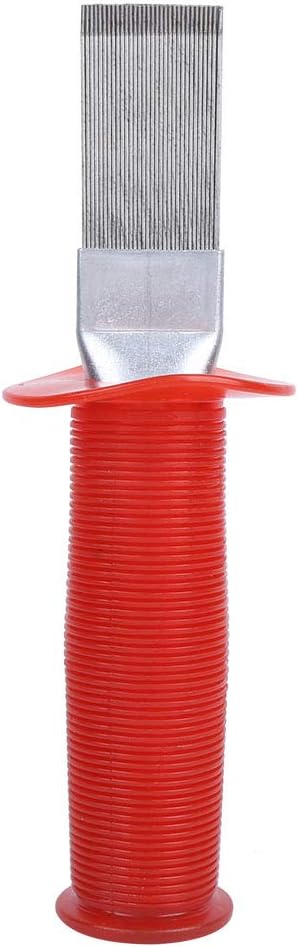 Air Conditioner Fin Tool Condenser Coil Comb Cleaner Brush Stainless Steel Repair Cleaning Manual Tools for Cleaning Repairing Equipment, Refrigeration Equipment Accessories