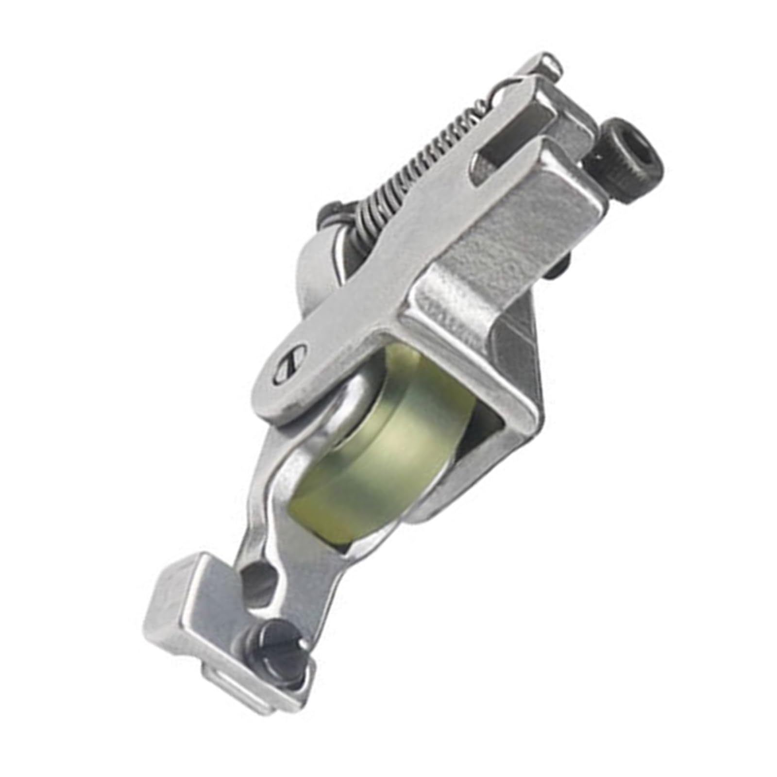 Professional Invisible Zippers Presser Foot Attachment for Flatbed Sewing Machine Adjustable Steel Roller Presser Foot Professional Invisible Zippers Attachment