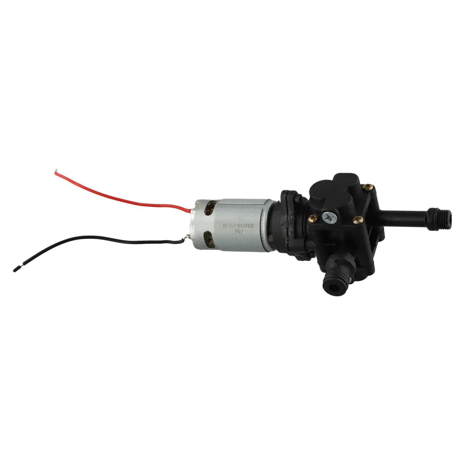 21 V Kolbenmotor, Metall-Hochdruckreiniger, Montage für Autowäsche, Gartenbewässerung, kompaktes silbernes Ersatzteil, 37,5 mm