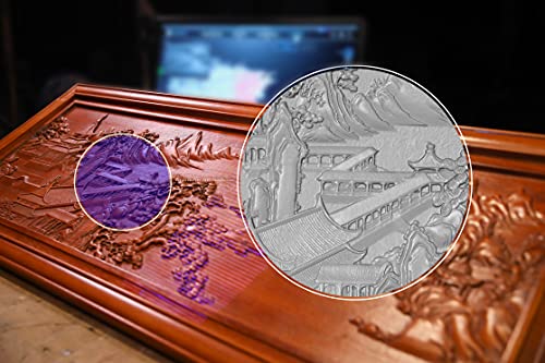 Image of New Einscan Pro 2X 3D Scanner with Tripod & Turntable Premium Edition with Handheld HD Feature Alignment 0.2mm Resolution for Reverse Engineering, Manufacturing, Design, Art, Medical, Education