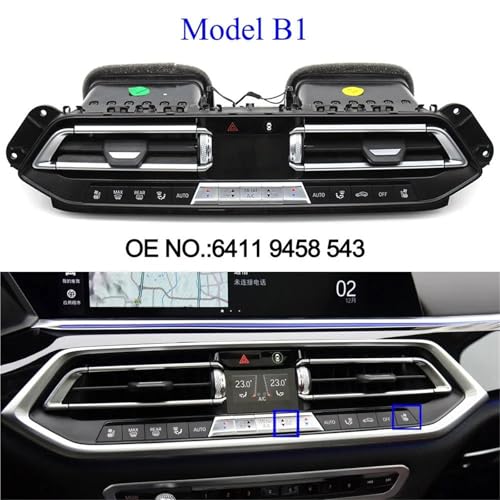 Grille ventilation centrale BMW X5 G05 avant - 2