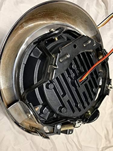 Miniatura 8 de Faro LED negro Valkyrie - No requiere soporte - Plug and Play Daymaker - Compatible con Honda Valkyrie