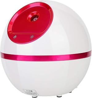 Nano Ionic Facial Steam Humidifier, Facial Moisturizing Atomizer, Adjustable Nozzles for Warm, Cold and Warm Mist 350ml Home Skin Cleansing Machine