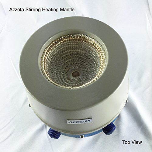 Azzota Shm-1000, Stirring Heating Mantle - 1000Ml, 350W, Stir Speed: 0 To 1400Rpm, Maximum Temperature 420C (790F) #TOP3