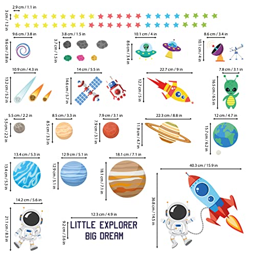 DECOWALL DSL-8058 Adesivi murali staccabili e