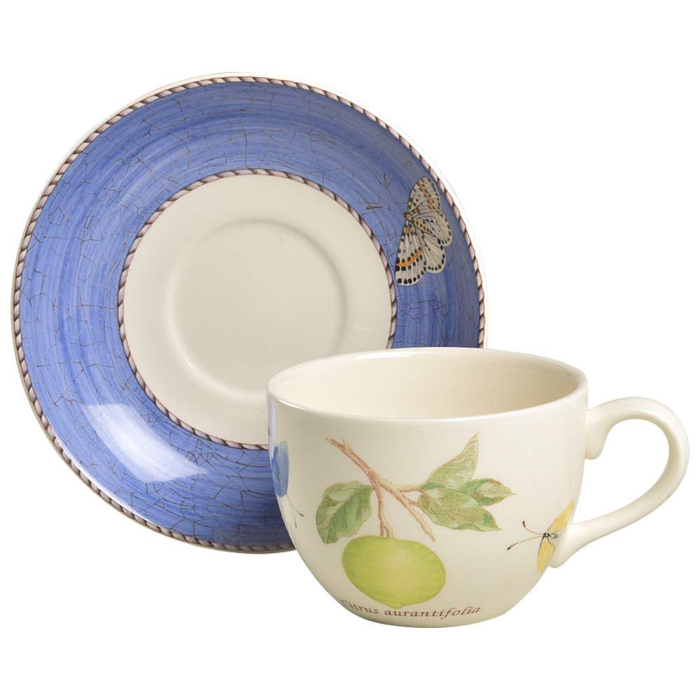 Amazon.com | Wedgwood Sarah's Garden Fine Earthenware Teacup and