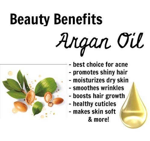 Image of Salvia Natural Undiluted Uncut Essential Argan Oil with Dropper, 250 ml