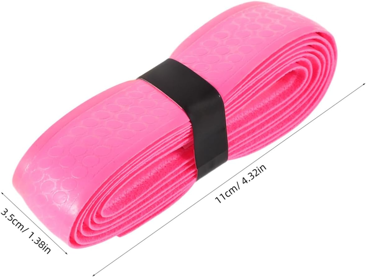 Abaodam 2pcs Overgrip Sweat-Absorbing Handle Grip for Racquets Wear-Resistant Tennis Badminton Squash Grip Tape Enhanced Comfort Stability Fits Handle