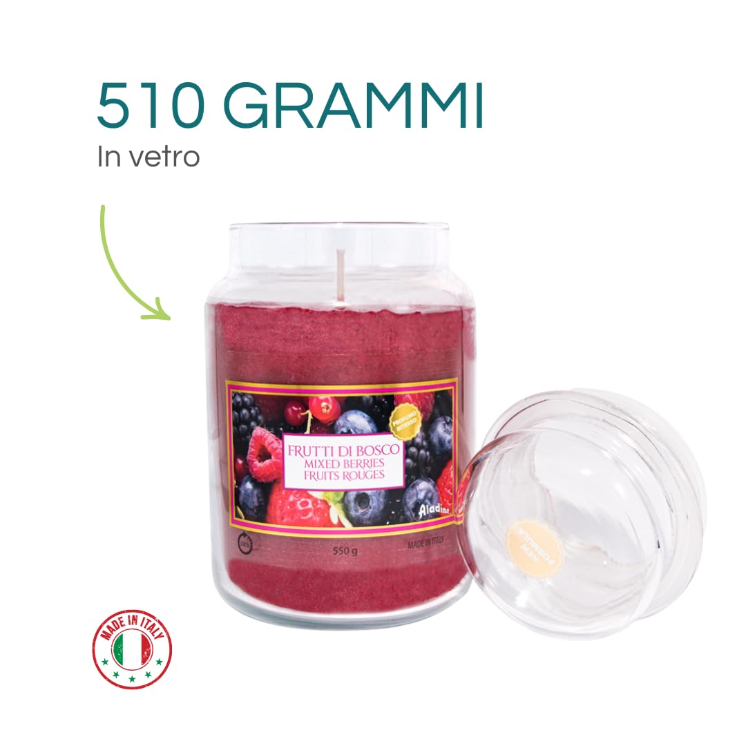 Set 3 Candele Profumate In Vasetto Di Vetro Da 510g - Profumo Gelsomino Per Casa E Ufficio, Durata 100 Ore - Foto 7