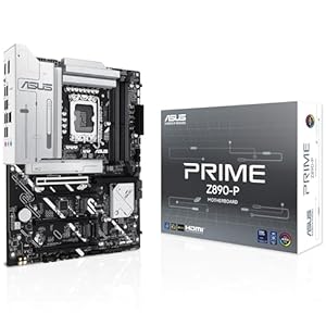 ASUS Prime Z790-P Gaming Mainboard Sockel Intel LGA1700 (ATX, PCIe 5.0, DDR5 Speicher, 3x M.2, HDMI, DisplayPort, Aura Sync)