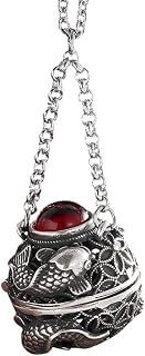 New 2026 Unisex Classic Vintage Silver Plated Openable PeRIFume Bottle Necklace For Women Men Personality Fashion Party Banquet Decoration Jewelry Luxury With You Accessories Trendy