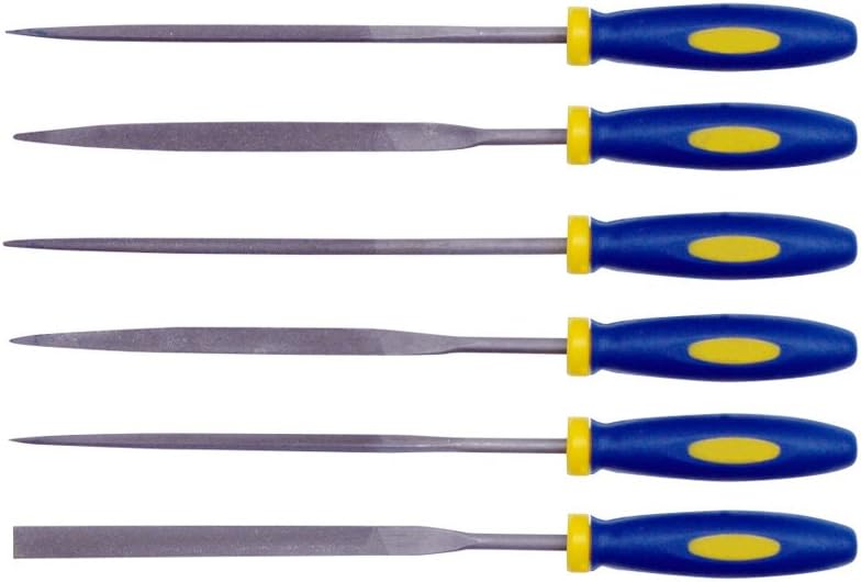 PRITEX File Set 6 Pieces 160 mm Key File Set Needle Files