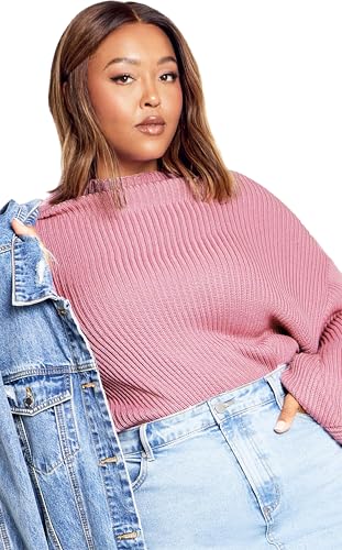 Image of City Chic Women's Plus Size Sweater - Angel Sleeve