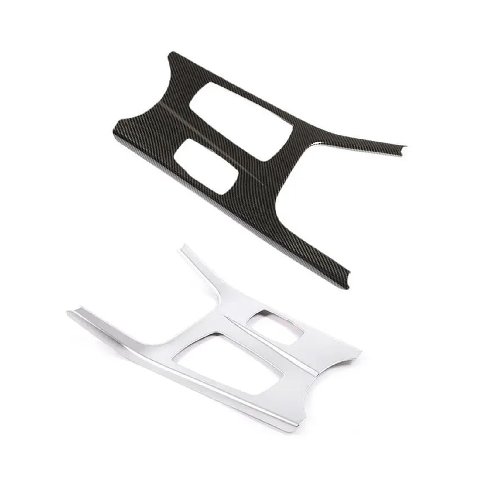 Cubierta panel engranajes Para BMW para X3 F25 para X4 F26 2011 2012 2013 2014 2015 2016 2017 compartimento central para coche Panel cambio marchas moldura(Silver LHD)