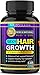 Fast Hair Growth Formula. Advanced Anti Hair Loss. New & Powerful Formula to Promote Longer, Stronger Hair. Non GMO.120 Capsules. Plus a Free Rich Hair Growth Serum. Made in USA