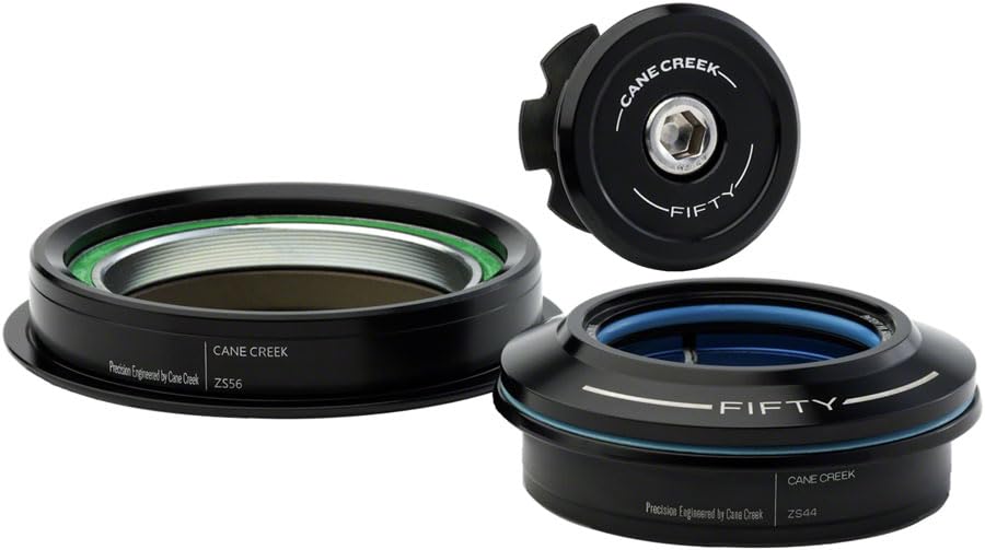 Cane Creek 50-Series Headset, ZS44/28.6|ZS56/40, Black