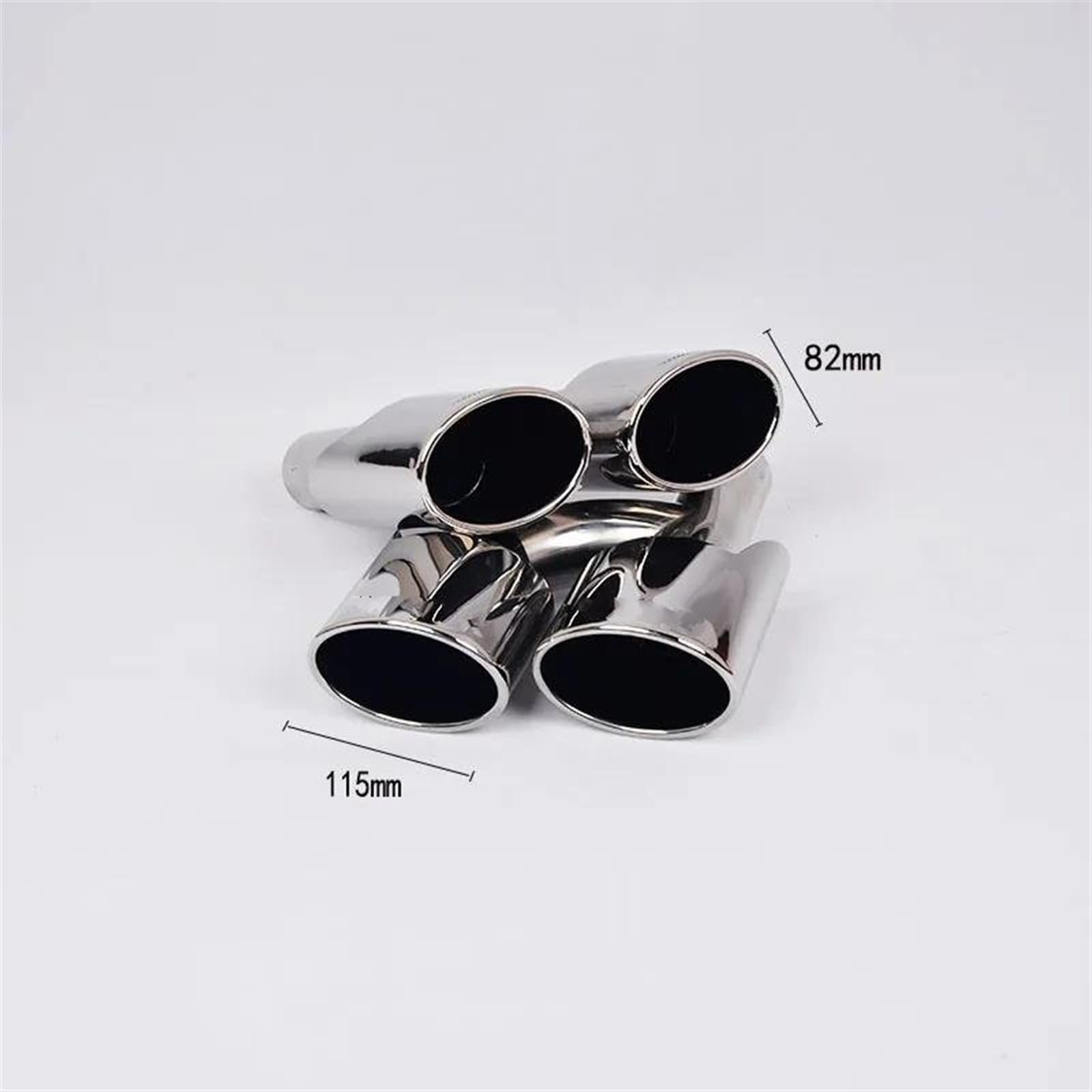 Tuyaux D'échappement Pour Benz C E Pour Classe W204 W212 C180 C200 C300 E200 E240 E280 E320 Pour AMG Systèmes D'échappement Voiture Tuyau Queue Silencieux Embout Échappement