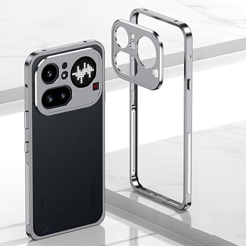 Summitxc �X�}�z�P�[�X Nothing Phone (4a) Pro �p�̃P�[�X�A���~ �o���p�[ �J�o�[ ���������� �A���~�o���p�[ ���b�N�t�� �J�����ی� �J�����ی� ����[an-nx2381][�O���[]