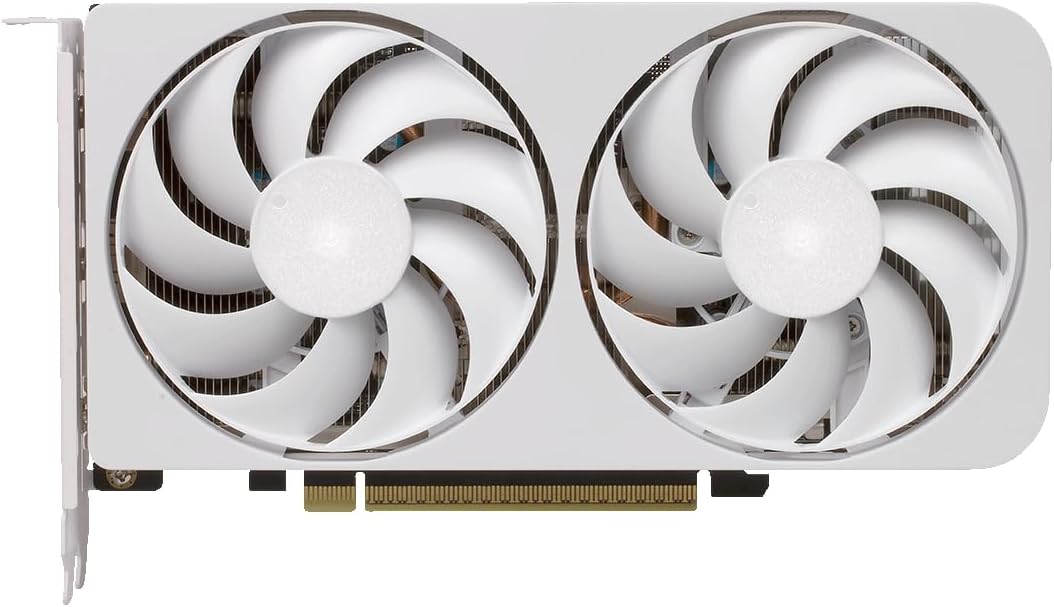 RD-RX9060XT-E16GB/WHITE/DF Graphics Board with AMD Radeon RX9060XT GDDR6 16GB White
