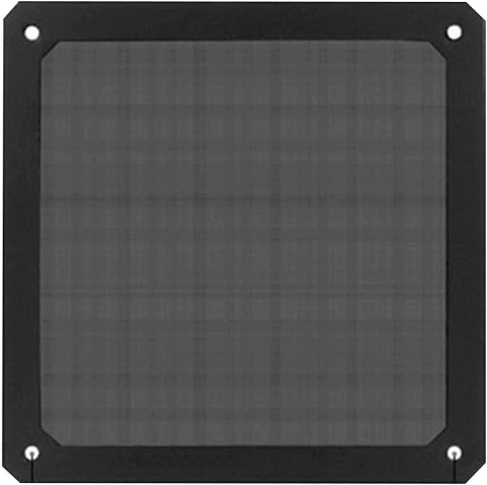 SIBBLE PC case Fan dust-Proof net Cover net Cover Magnetic Frame dust-Proof net with Holes (Color : 12cm)