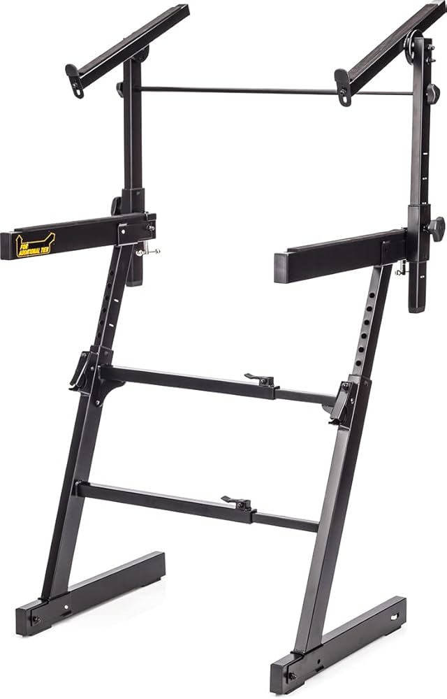 Hercules KS410B Auto-LOK Z-KEY Stand W/TIER : Amazon.in: Musical