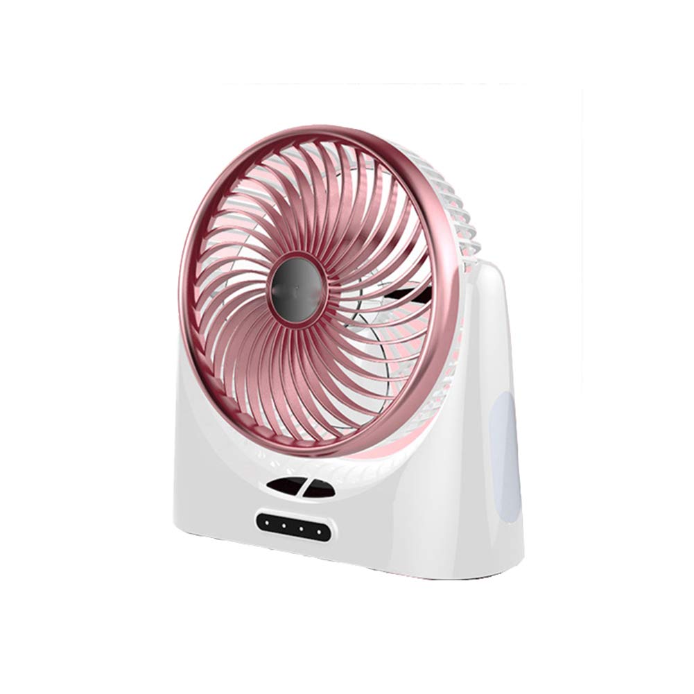 XRX Petit Ventilateur USB Mini Silencieux Rechargeable Portable avec Refroidisseur