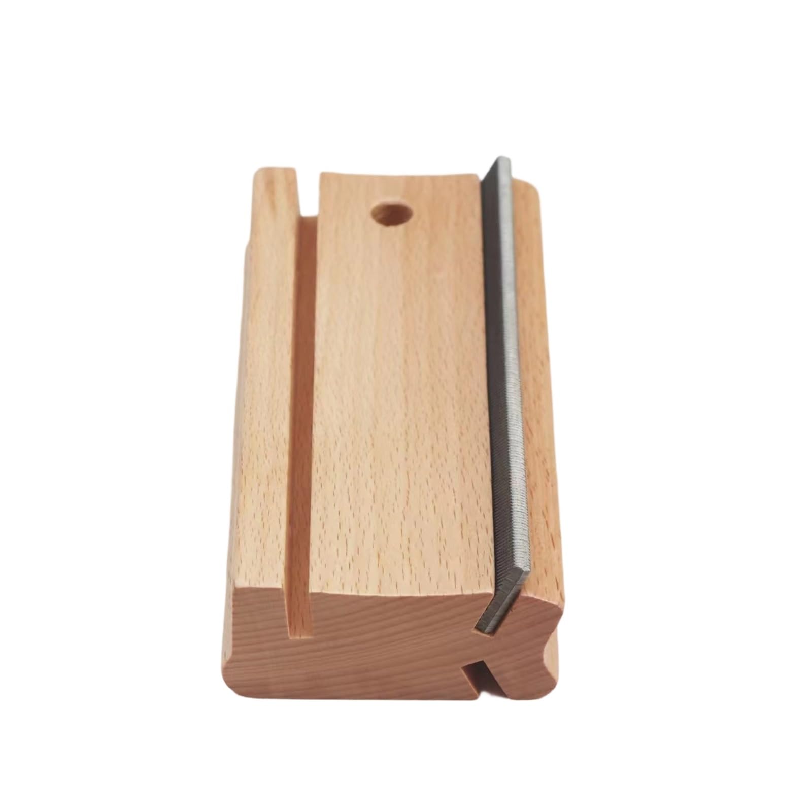 Narzędzia do gitar Pilnik Do Progów Gitarowych 3 W 1 Narzędzie Przycinania Skos(Sapele wood file)