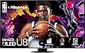 Hisense 85-Inch Class U8 Series Mini-LED ULED 4K UHD Google Smart TV (85U8N) - QLED, Dolby Vision IQ, Dolby Atmos, Full Array Local Dimming Pro, 144Hz Game Mode Pro, Alexa Compatibility