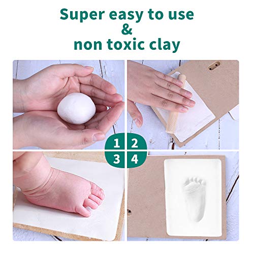 GiftPot Cornice Bambini Impronte Argilla, Kit