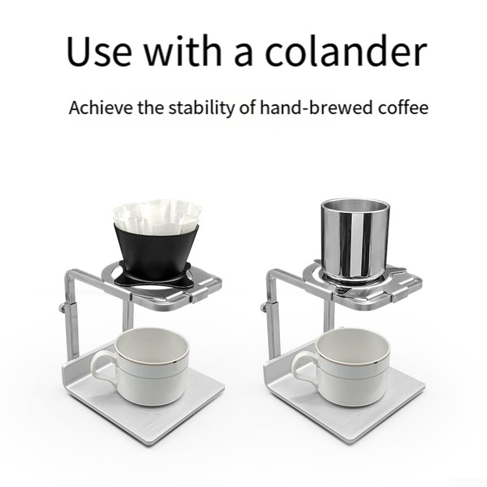Soporte de embudo de filtro para tazas estándar, soporte de embudo de