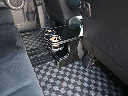 デリカD5 セカンドセンターテーブル ブラック ブラックシルバー