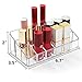 Weiai Lipstick Holder 18 Spaces Lipgloss Organizer, 3 Rows - Multi Level, Makeup Holder & Cosmetics Storage Display