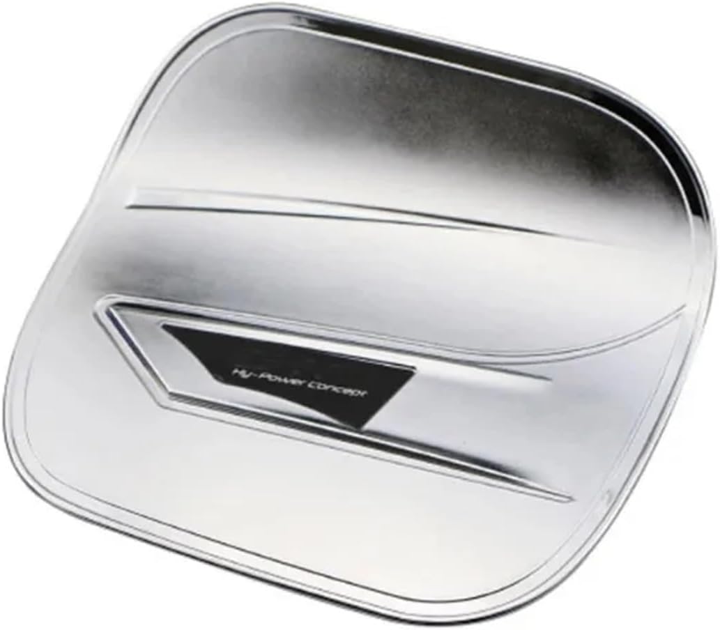 Car Car Body Gas Fuel Oil Tank Cover Cap Sticker Auto Parts Compatible with Toyota C-HR CHR 2016-2019 Accessories(Carbon Fiber)