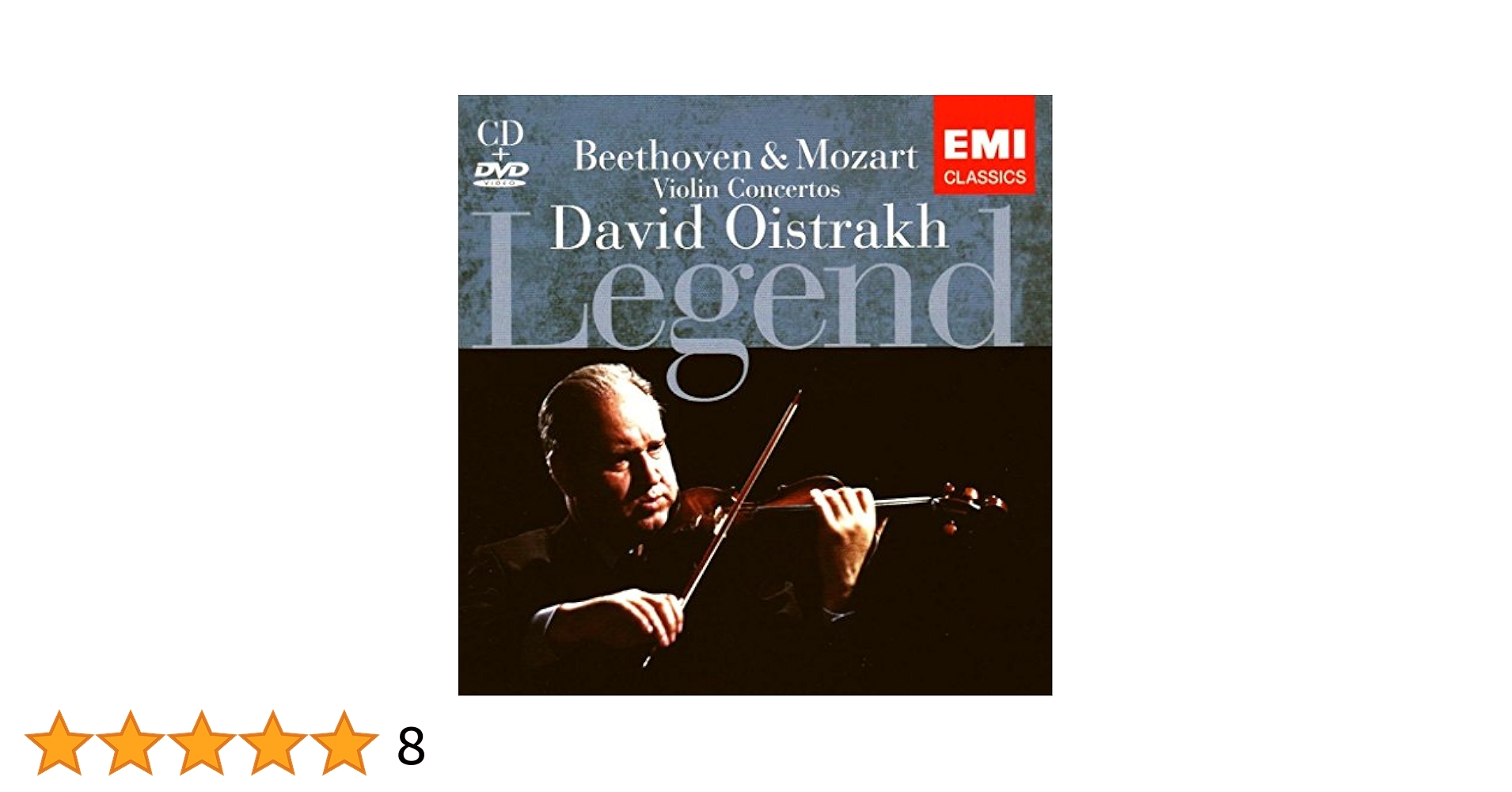 欧CD David, Gui; Mitropoul Oistrakh Beethoven/Mozart;Violin Con  CDMP4181 ARKADIA /00110 Amazon.com: Beethoven & Mozart : Violin Concertos