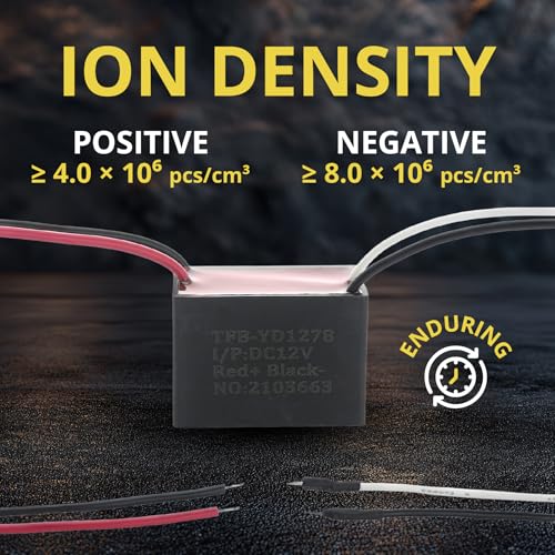 Image of Bipolar Ionization Air Purifier Module with Micro Needles Pin - 12VDC Positive & Negative Ion Generator for HVAC Installation - Outputs > 4 Million Positive and > 8 Million Negative Ions /cc Ionizer