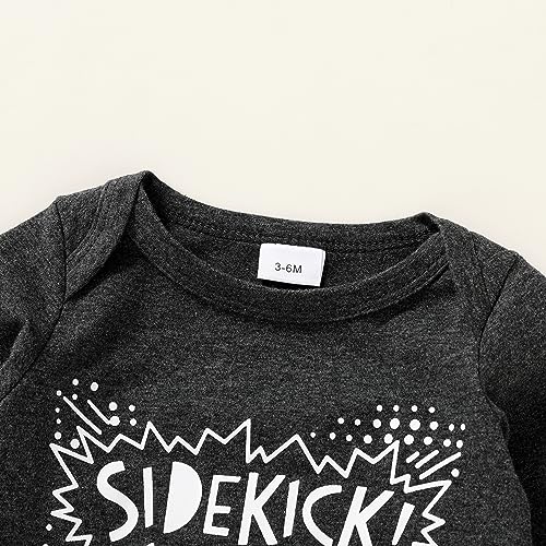 JEELLIGULAR Baby Boy Sibling Shirts Romper Big Brother Long Sleeve T-Shirt & Little Brother Bodysuit Matching Outfits4