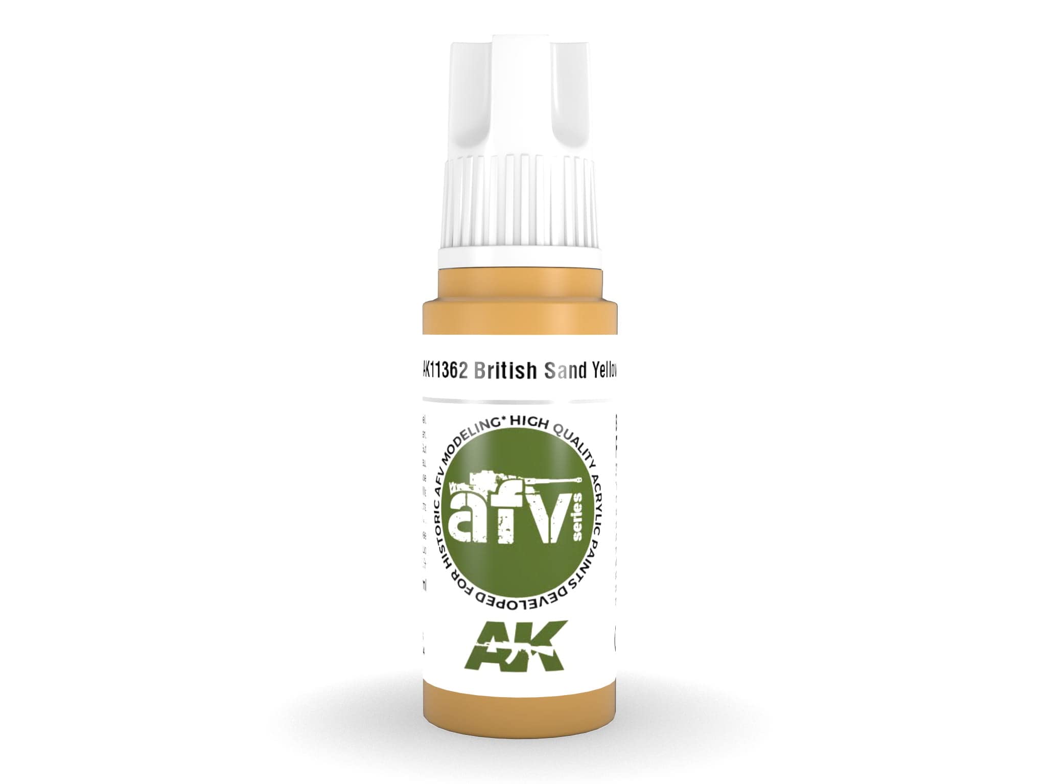 Ak Interactive Yellow Ak Acrylics 3Gen Afv Ak11362 British Sand (17Ml)