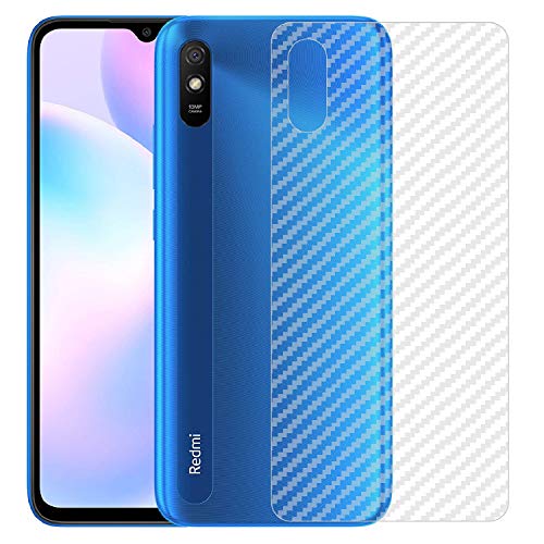 Image of Compatible with Redmi 9I Back Screen Protective Film Carbon Fiber Skin Transparent Screen Guard Sticker
