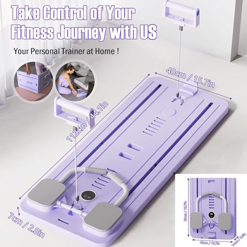 Máquina de ejercicios con rodillos multifunción tabla abdominal y soporte para codos integrado 6