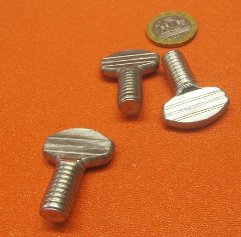 Stainless Thumb Screws FT 3/8"-16 x .750" Length, 3 Pack