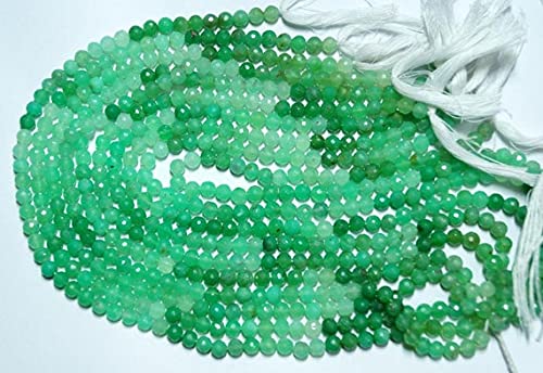 Chrysoprase naturelle perles rondes 6mm pour créer un cadeau personnalisé