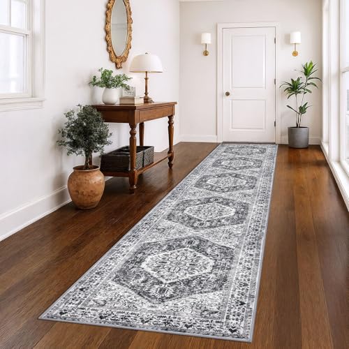 Kozyfly 3x14 Ft Washable Hallway Runner Rug