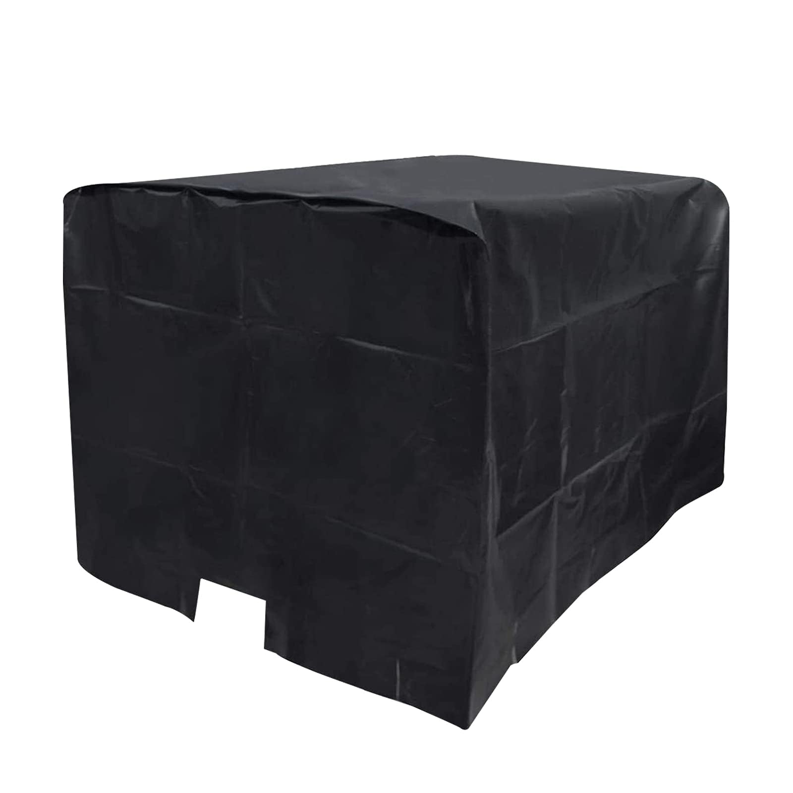 IBC Water Tank Cover, Protecting 1000L IBC Water Tank or Rain Barrel from Water & Sun, Rainwater Films Protective Cover Dustproof, Garden Water Storage Bucket (1000L, Black)