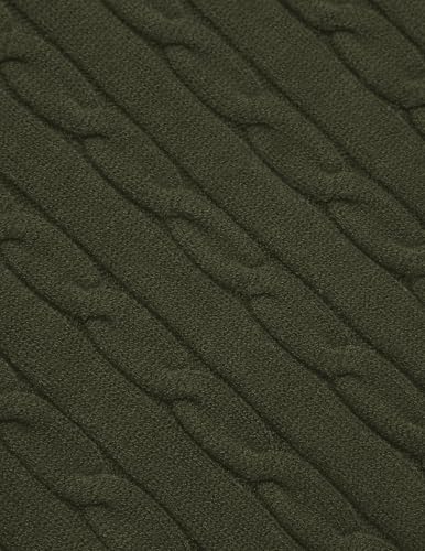 Pull à col roulé pour homme en maille fine et finitions soignées COOFANDY